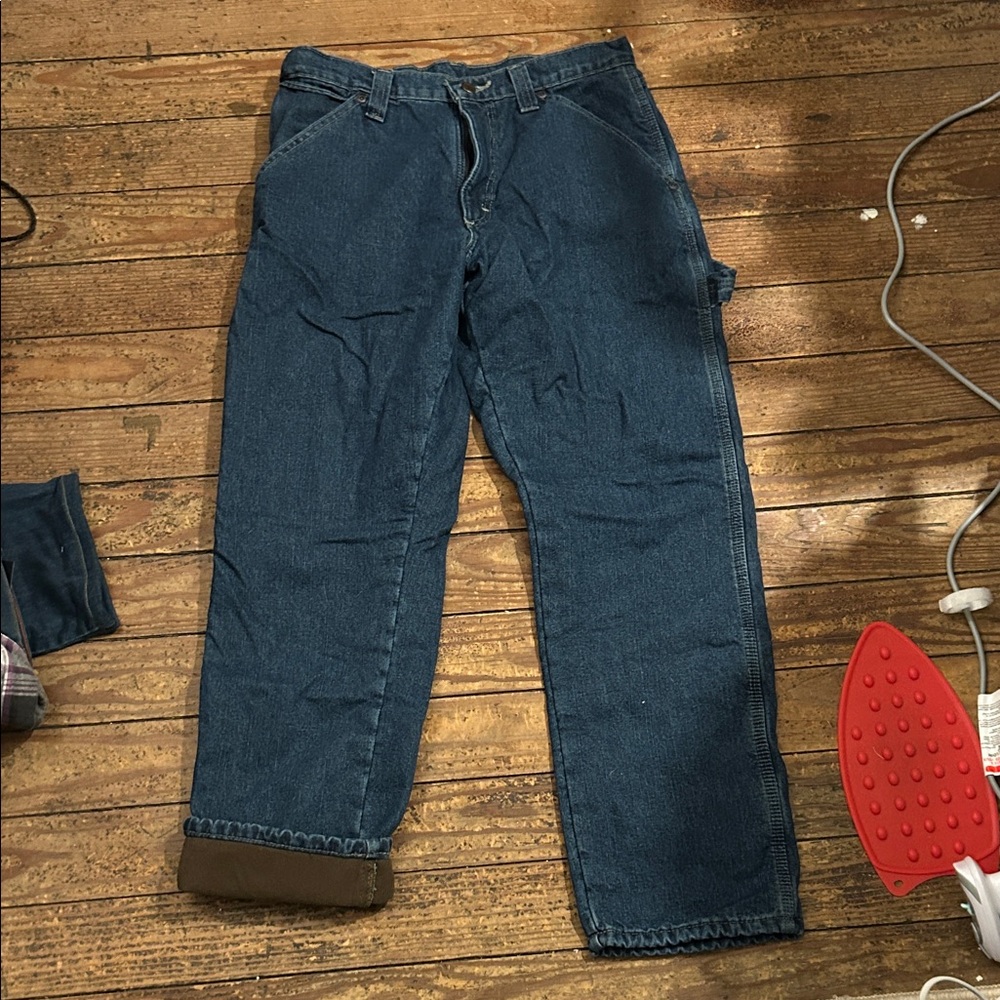 Wrangler Men's Bootcut Jeans - Dark Blue